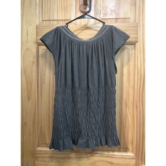 DKNY Army Green Blouse Size S - Picture 6 of 8